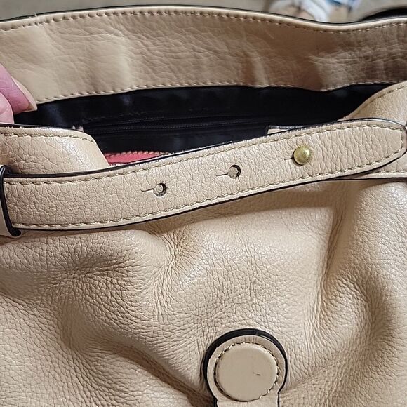 Cole Haan Fantine Tan Leather Bag - Picture 8 of 14
